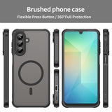 Husa de protectie Techsuit HaloFrost II MagSafe compatibil cu Samsung Galaxy A26 5G, Negru