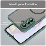 Husa de protectie Techsuit HaloFrost II MagSafe compatibil cu Samsung Galaxy A56 5G, Verde