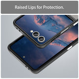 Husa de protectie Techsuit HaloFrost II MagSafe compatibil cu Samsung Galaxy Z Flip7, Negru