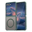 Husa de protectie Techsuit HaloFrost II MagSafe compatibil cu Samsung Galaxy Z Flip7, Verde