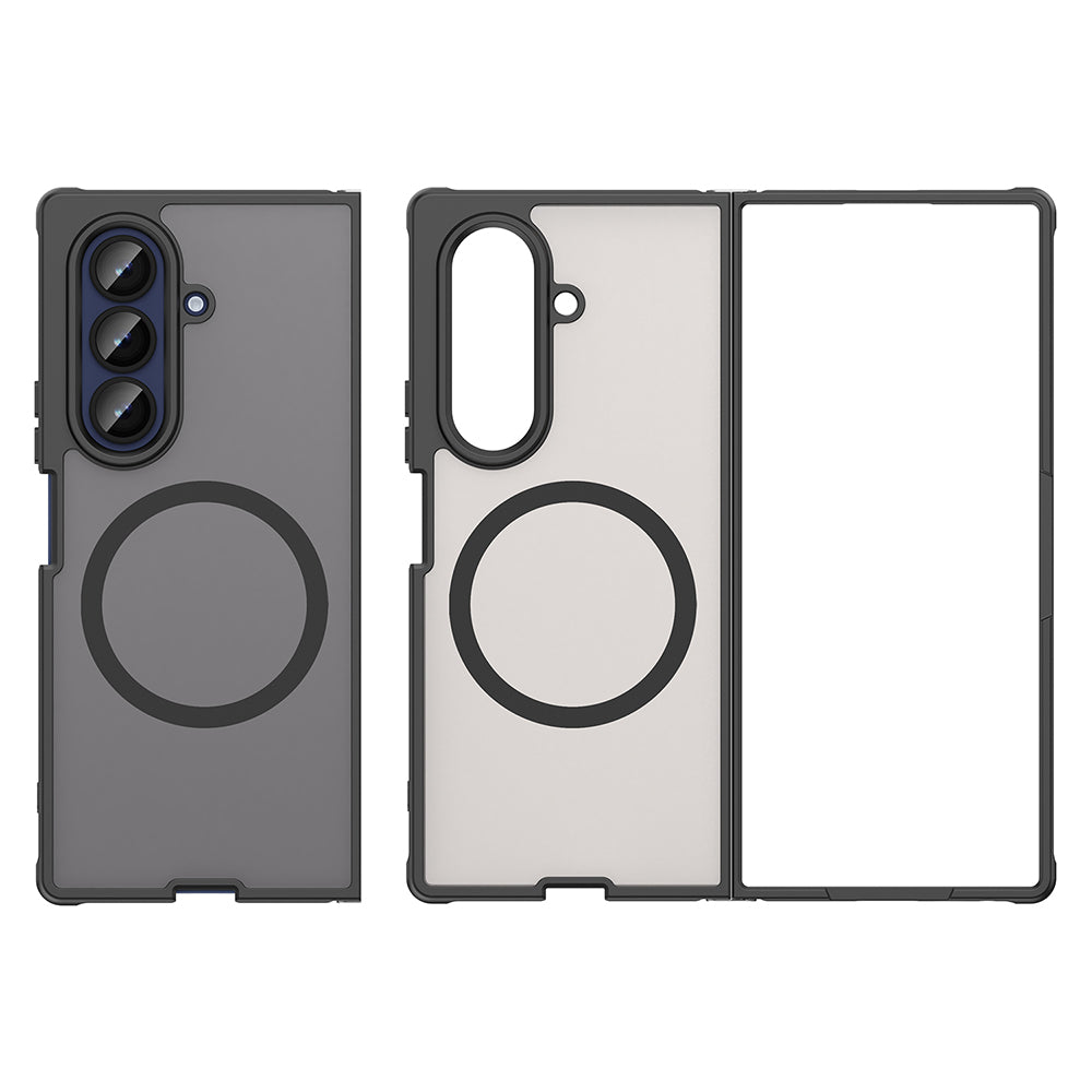 Husa de protectie Techsuit HaloFrost II MagSafe compatibil cu Samsung Galaxy Z Fold7, Negru