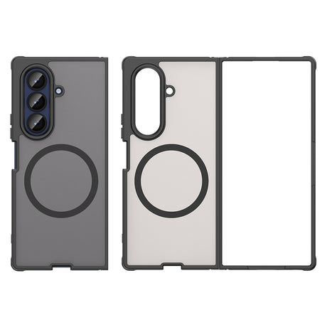 Husa de protectie Techsuit HaloFrost II MagSafe compatibil cu Samsung Galaxy Z Fold7, Negru