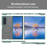 Husa de protectie Techsuit HaloFrost II MagSafe compatibil cu Samsung Galaxy Z Fold7, Verde