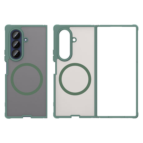 Husa de protectie Techsuit HaloFrost II MagSafe compatibil cu Samsung Galaxy Z Fold7, Verde