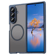 Husa de protectie Techsuit HaloFrost II MagSafe compatibil cu Samsung Galaxy Z Fold7, Bleumarin