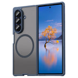 Husa de protectie Techsuit HaloFrost II MagSafe compatibil cu Samsung Galaxy Z Fold7, Bleumarin