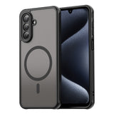 Husa de protectie Techsuit HaloFrost II MagSafe compatibil cu Samsung Galaxy A17 5G / A17 4G, Negru