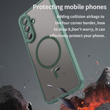 Husa de protectie Techsuit HaloFrost II MagSafe compatibil cu Samsung Galaxy A17 5G / A17 4G, Verde