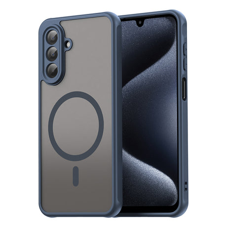 Husa de protectie Techsuit HaloFrost II MagSafe compatibil cu Samsung Galaxy A17 5G / A17 4G, Bleumarin