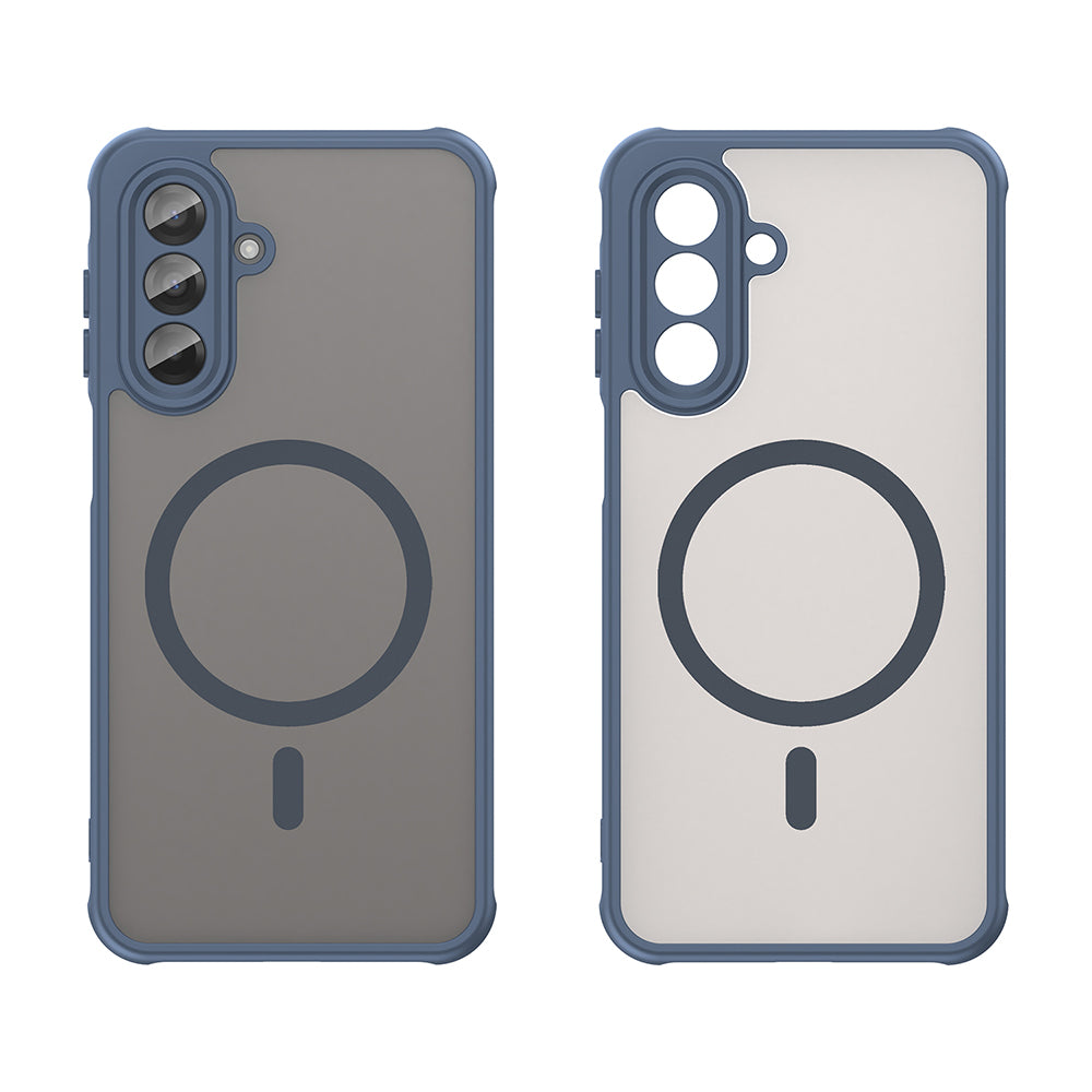 Husa de protectie Techsuit HaloFrost II MagSafe compatibil cu Samsung Galaxy A17 5G / A17 4G, Bleumarin