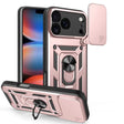 Husa de protectie Techsuit CamShield Series compatibil cu iPhone 17 Pro, Roz Auriu
