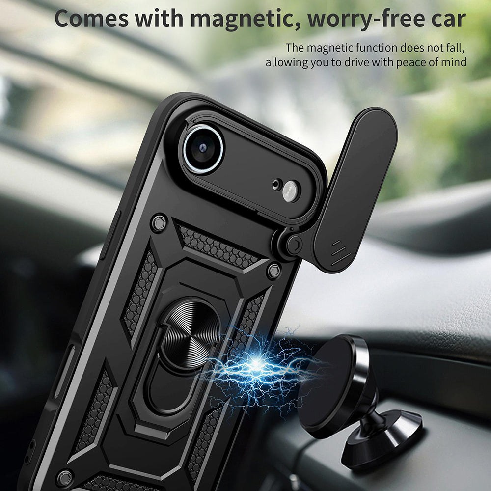 Husa de protectie Techsuit CamShield Series compatibil cu iPhone 17 Air, Negru