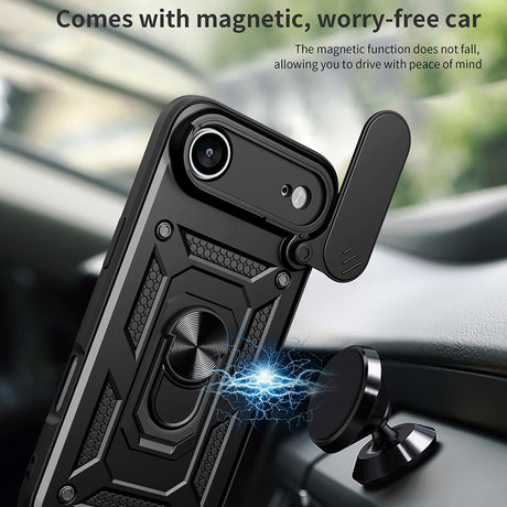 Husa de protectie Techsuit CamShield Series compatibil cu iPhone 17 Air, Verde