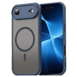 Husa de protectie Techsuit HaloFrost II MagSafe compatibil cu iPhone 17 Air, Bleumarin