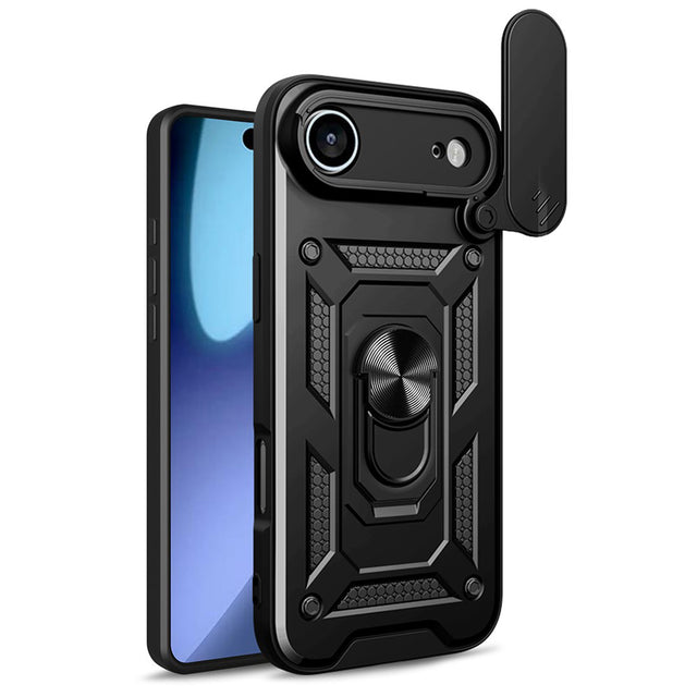 Husa de protectie Techsuit CamShield Series compatibil cu iPhone 17 Air, Negru