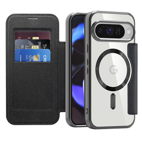 Husa de protectie Techsuit SmartMag Book compatibil cu Google Pixel 10 / 10 Pro, Negru