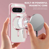 Husa de protectie Techsuit SmartMag Book compatibil cu Google Pixel 10 / 10 Pro, Roz