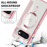 Husa de protectie Techsuit SmartMag Book compatibil cu Google Pixel 10 / 10 Pro, Roz