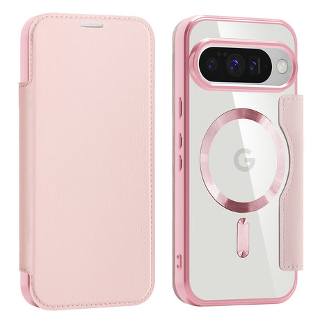Husa de protectie Techsuit SmartMag Book compatibil cu Google Pixel 10 / 10 Pro, Roz
