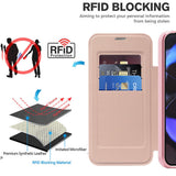 Husa de protectie Techsuit SmartMag Book compatibil cu Google Pixel 10 / 10 Pro, Roz
