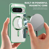 Husa de protectie Techsuit SmartMag Book compatibil cu Google Pixel 10 / 10 Pro, Verde
