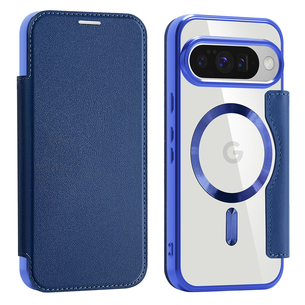 Husa de protectie Techsuit SmartMag Book compatibil cu Google Pixel 10 / 10 Pro, Albastru