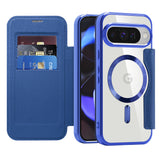 Husa de protectie Techsuit SmartMag Book compatibil cu Google Pixel 10 / 10 Pro, Albastru