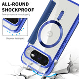 Husa de protectie Techsuit SmartMag Book compatibil cu Google Pixel 10 / 10 Pro, Albastru
