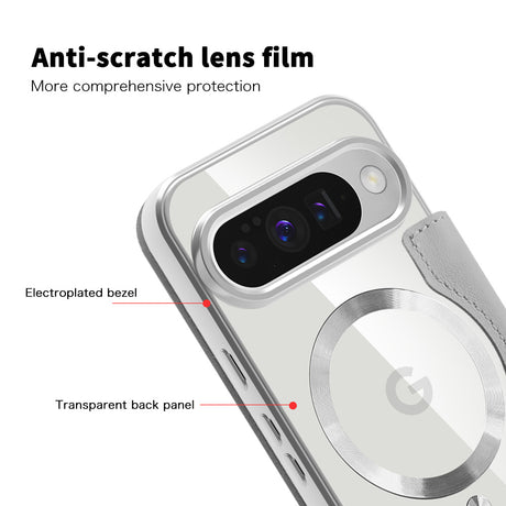 Husa de protectie Techsuit SmartMag Book compatibil cu Google Pixel 10 Pro XL, Gri