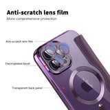 Husa de protectie Techsuit SmartMag Book compatibil cu iPhone 12 Pro, Mov
