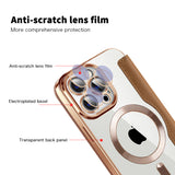 Husa de protectie Techsuit SmartMag Book compatibil cu iPhone 13 Pro, Maro