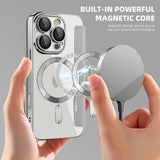 Husa de protectie Techsuit SmartMag Book compatibil cu iPhone 16 Pro, Gri