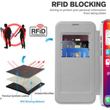 Husa de protectie Techsuit SmartMag Book compatibil cu iPhone 16 Pro Max, Gri