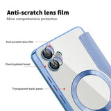 Husa de protectie Techsuit SmartMag Book compatibil cu Samsung Galaxy A05, Albastru Deschis