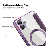 Husa de protectie Techsuit SmartMag Book compatibil cu Samsung Galaxy A05, Mov