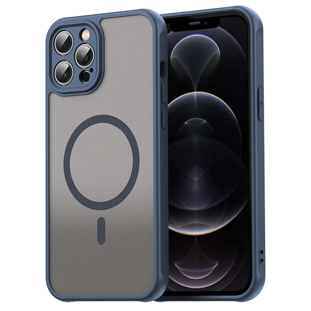 Husa pentru iPhone 12 Pro - Techsuit HaloFrost II MagSafe - Navy Blue