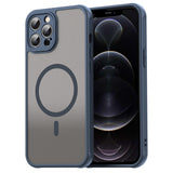Husa pentru iPhone 12 Pro - Techsuit HaloFrost II MagSafe - Navy Blue