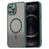 Husa de protectie Techsuit HaloFrost II MagSafe compatibil cu iPhone 12 Pro, Verde