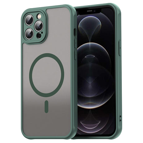 Husa de protectie Techsuit HaloFrost II MagSafe compatibil cu iPhone 12 Pro Max, Verde