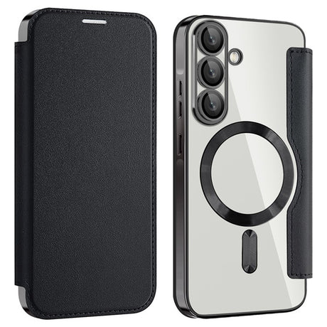 TechSuit Husa de protectie Techsuit SmartMag Book compatibil cu Samsung Galaxy A36 5G, Negru – imagine 2