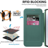 Husa de protectie Techsuit SmartMag Book compatibil cu Samsung Galaxy A36 5G, Verde