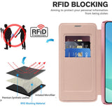 Husa de protectie Techsuit SmartMag Book compatibil cu Samsung Galaxy A16 4G / A16 5G, Roz