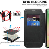 Husa de protectie Techsuit SmartMag Book compatibil cu Samsung Galaxy A56 5G, Negru