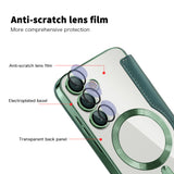 Husa de protectie Techsuit SmartMag Book compatibil cu Samsung Galaxy S23, Verde