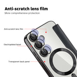 Husa de protectie Techsuit SmartMag Book compatibil cu Samsung Galaxy S23 Plus, Negru
