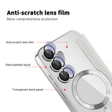 Husa de protectie Techsuit SmartMag Book compatibil cu Samsung Galaxy S24, Gri