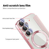 Husa de protectie Techsuit SmartMag Book compatibil cu Samsung Galaxy S24, Roz