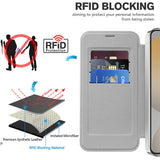 Husa de protectie Techsuit SmartMag Book compatibil cu Samsung Galaxy S24 Plus, Gri