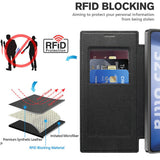 Husa de protectie Techsuit SmartMag Book compatibil cu Samsung Galaxy S25 Ultra, Negru