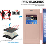 TechSuit Husa de protectie Techsuit SmartMag Book compatibil cu Samsung Galaxy S25 Ultra, Roz – imagine 5